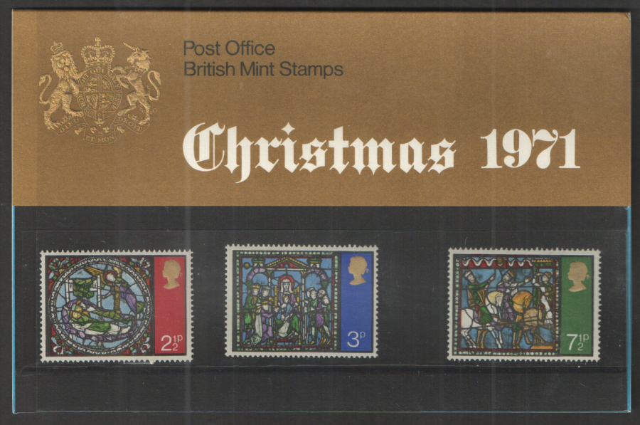 (image for) 1971 Christmas Royal Mail Presentation Pack 35